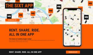 Sixt-app splashbild