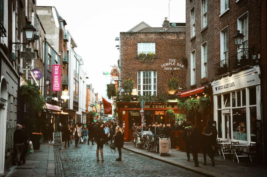 Temple Bar / Foto: © Diogo Palhais på Unsplash