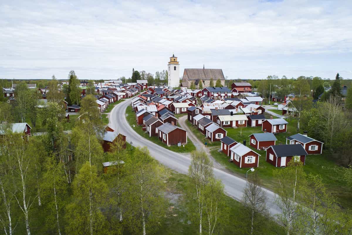 Gammelstads kyrkstad / Fotograf: Ted Logart