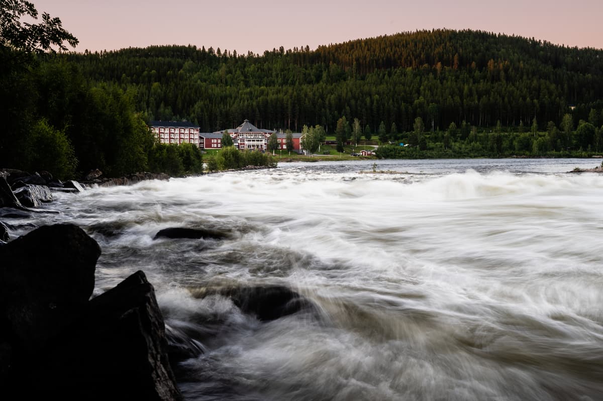 Utsikt över Storforsen | Fotograf: Ted Logart