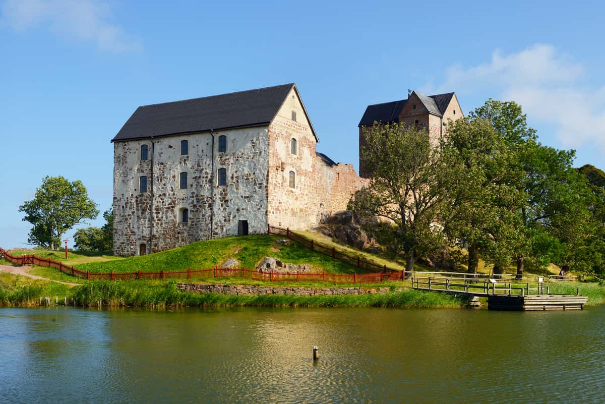 Kastelholms slottsruin