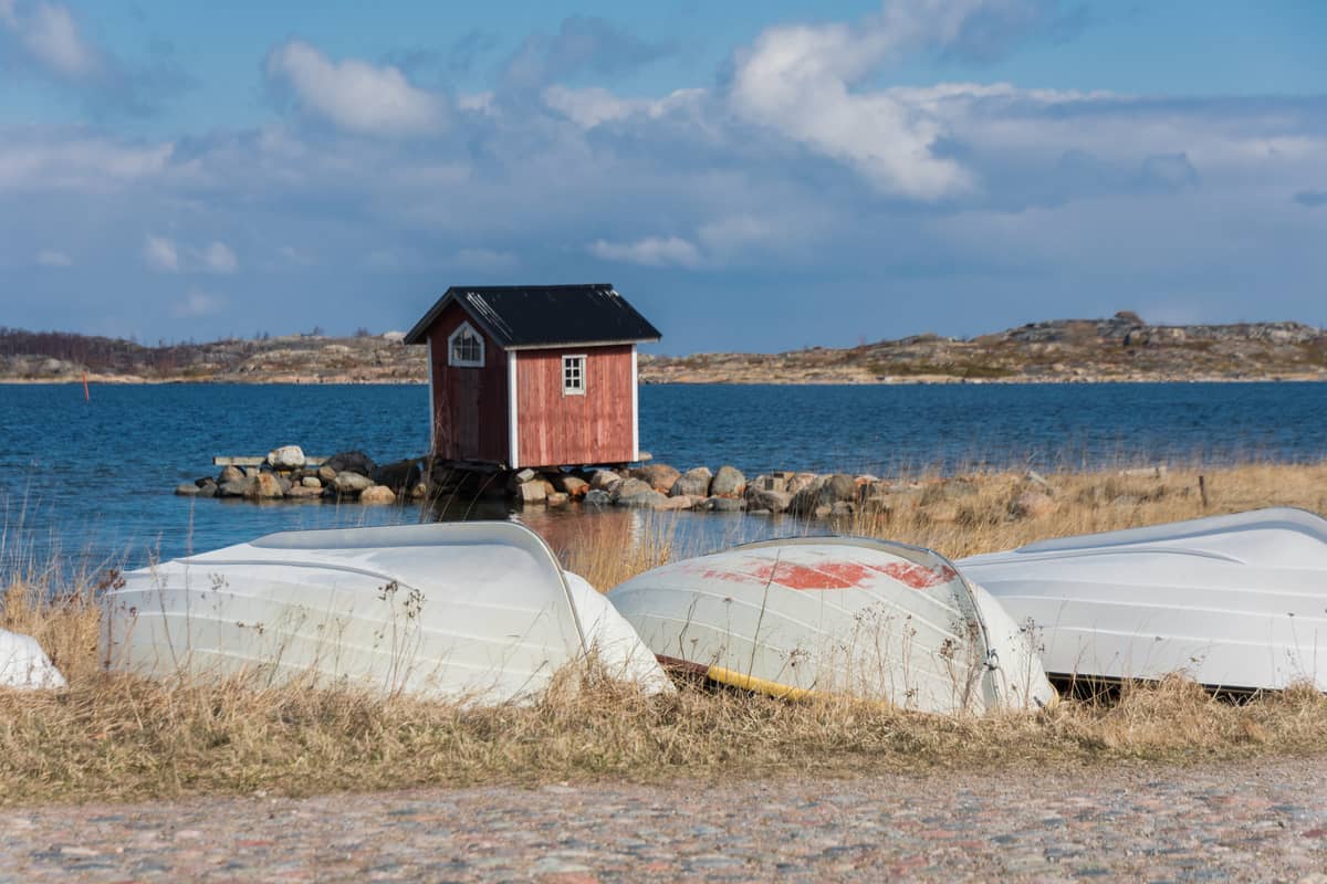 En fiskebod på Utö