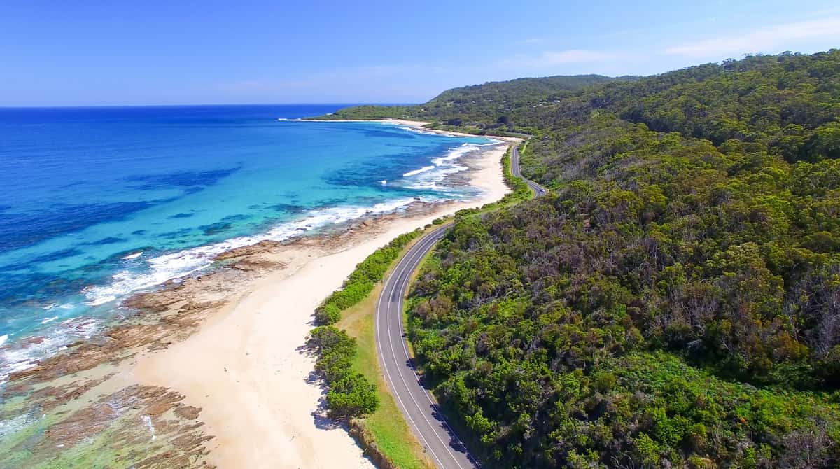 Great Ocean Road i Victoria, inte långt från Melbourne