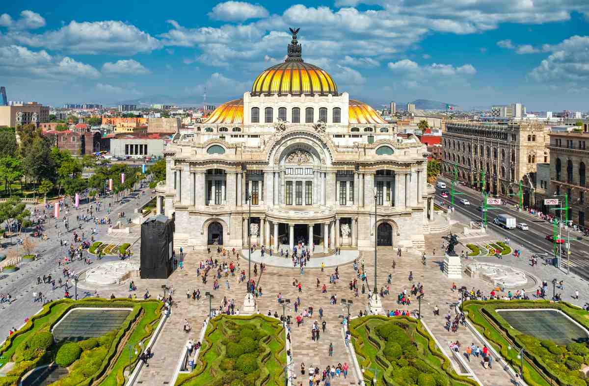 Palacio de las Bellas, Mexiko