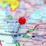 De 23 bästa resmålen 2023: Karta över Göteborg