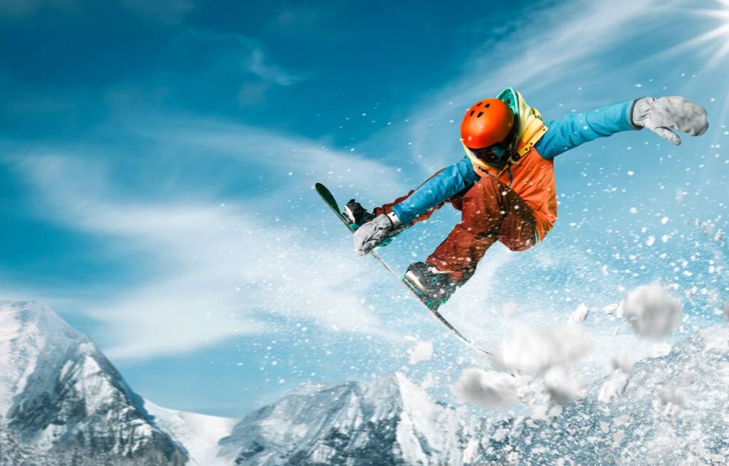 Lavinrisken på skidsemestern 2023: snowboardåkare