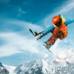 Lavinrisken på skidsemestern 2023: snowboardåkare