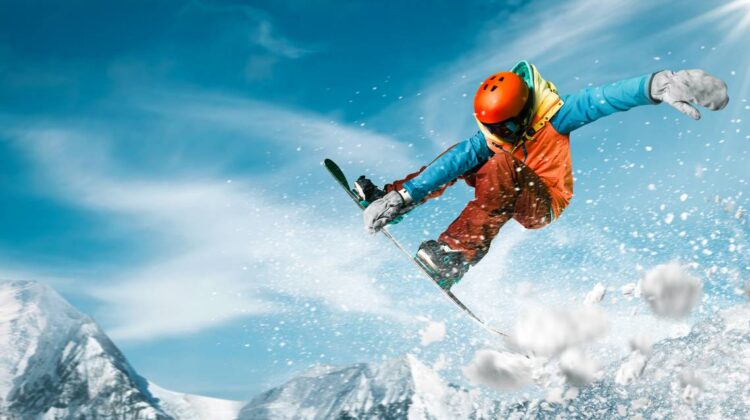 Lavinrisken på skidsemestern 2023: snowboardåkare