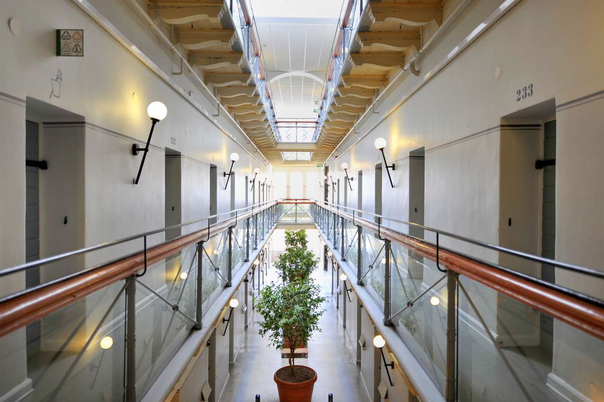Fängelsekorridoren på Långholmens vandrarhem | Foto: Långholmen