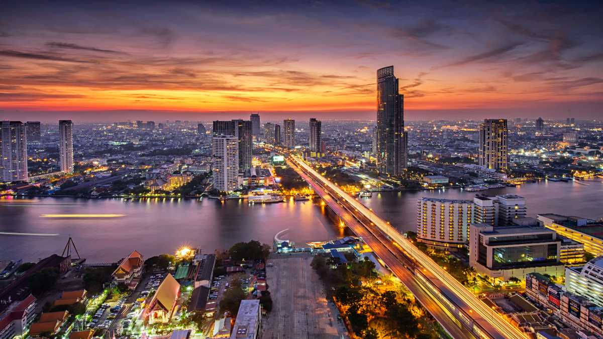 Thailands huvudstad Bangkok