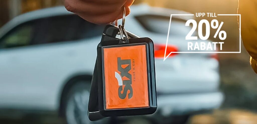 Alla hjärtans dag 2023: upp till 20 % rabatt hos SIXT