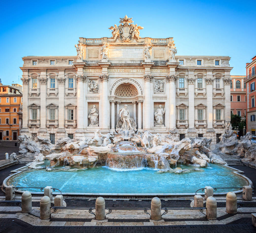 Fontana di Trevi i Rom